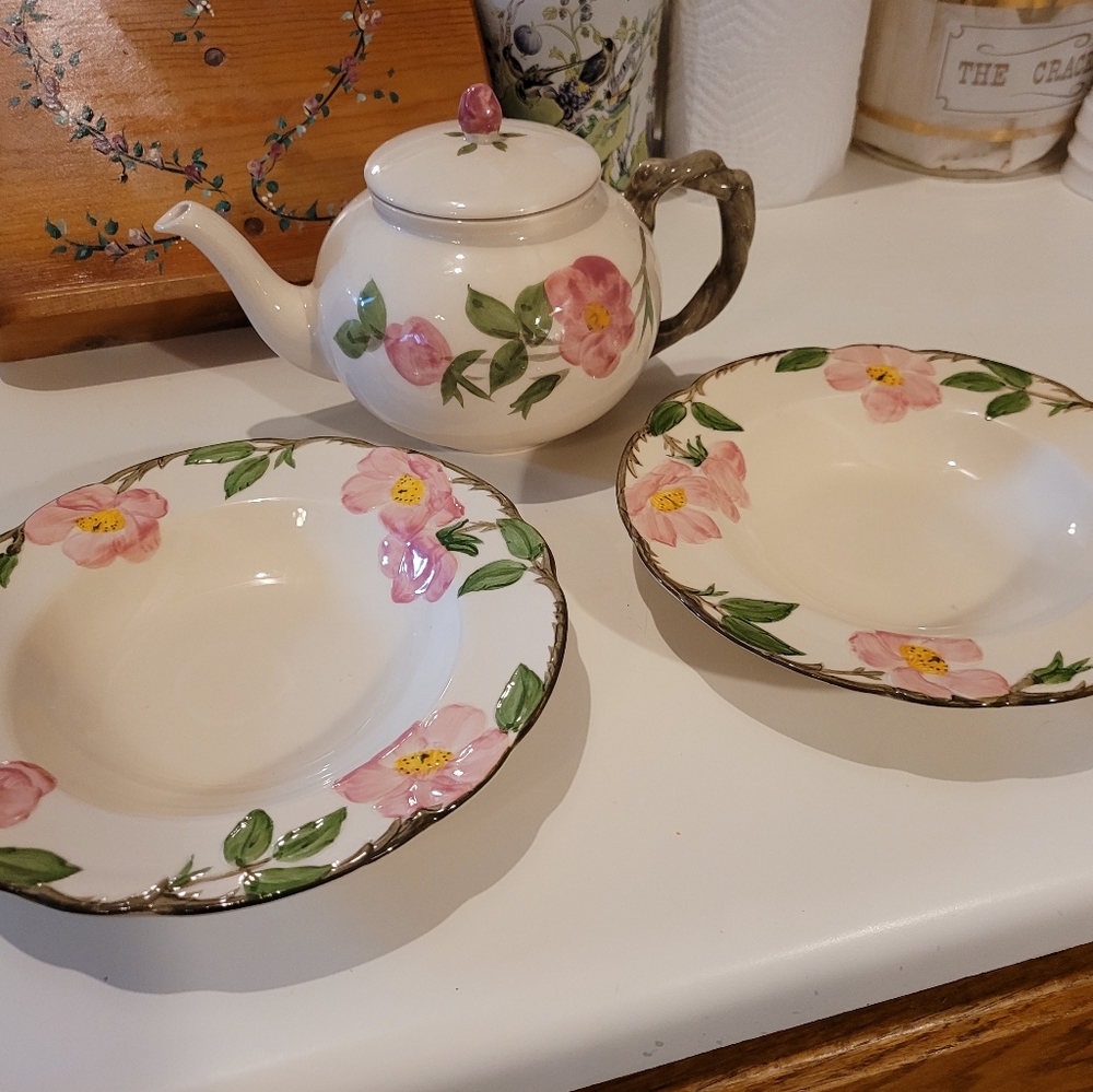 Desert Rose Dishes